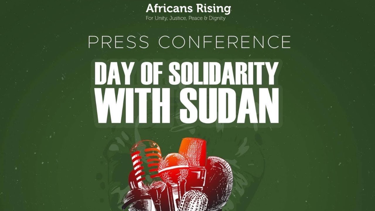 Press Conference: Day of Solidarity With Sudan