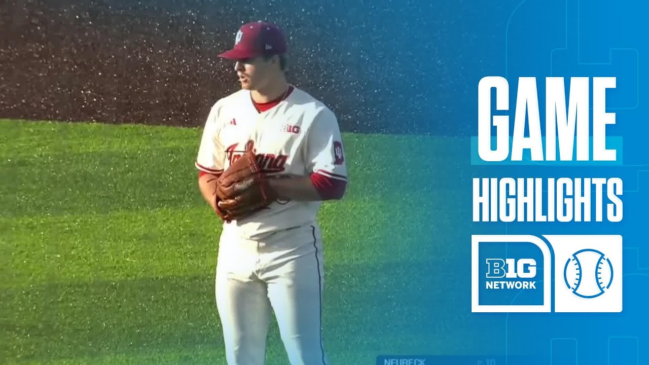 Washington at Indiana | HIGHLIGHTS | Big Ten Baseball | 03/06/2026