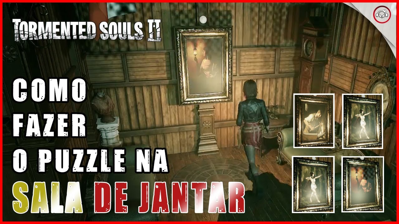 Tormented Souls 2, Como fazer o puzzle dos quadros na sala de janta | Super-dica