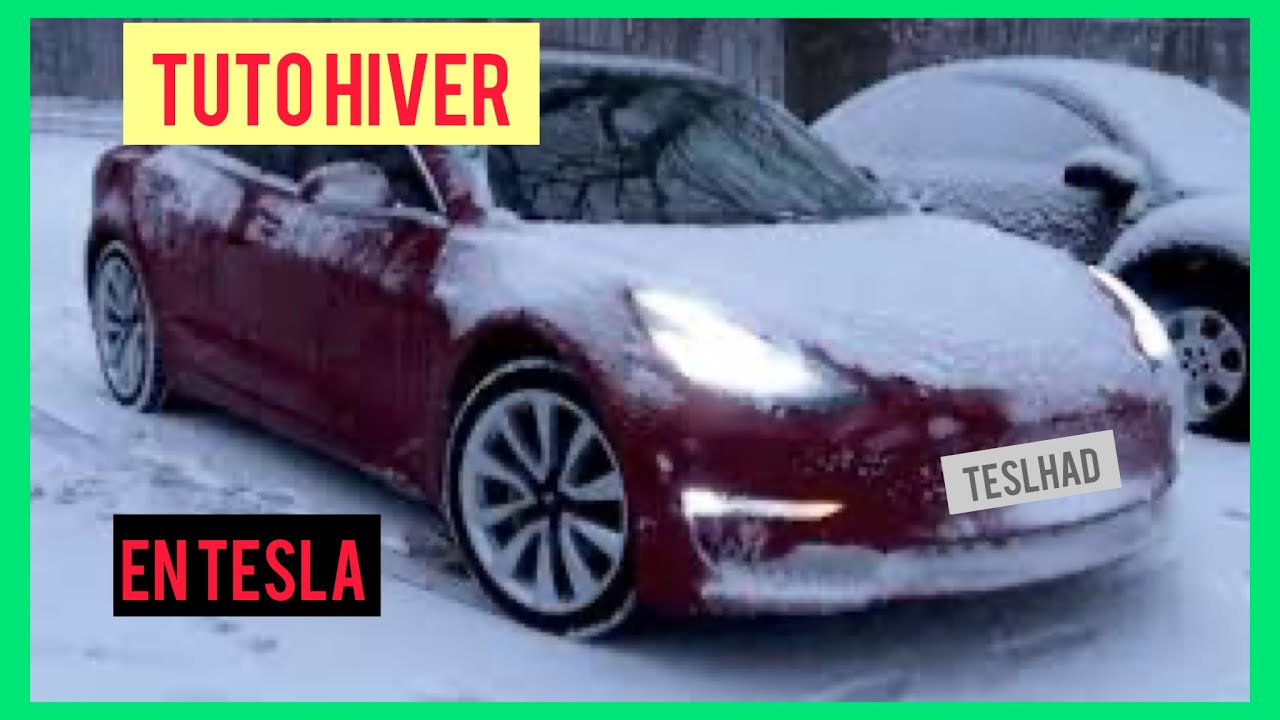 Préparez vous pour l’hiver ❄️ en Tesla Model 3 & Y - Conseils et Astuce