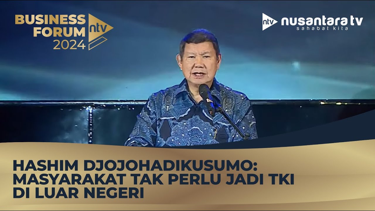 [FULL] Pidato Hashim Djojohadikusumo Utusan Presiden Untuk Iklim & Energi di NTV CEO Awards | NTV