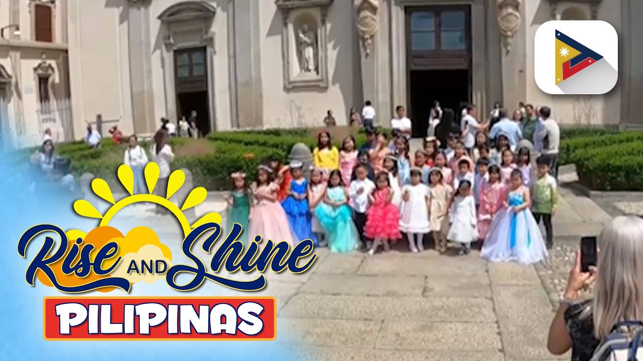 Santacruzan, masayang ipinagdiwang ng Filipino community sa Milan, Italy;