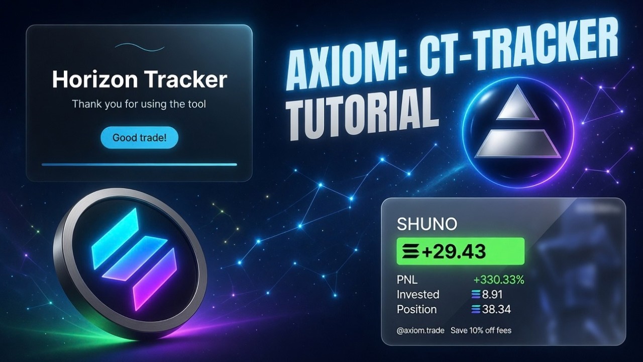 Axiom Trade CT Tracker &ndash; Live Whale & Influencer Monitoring