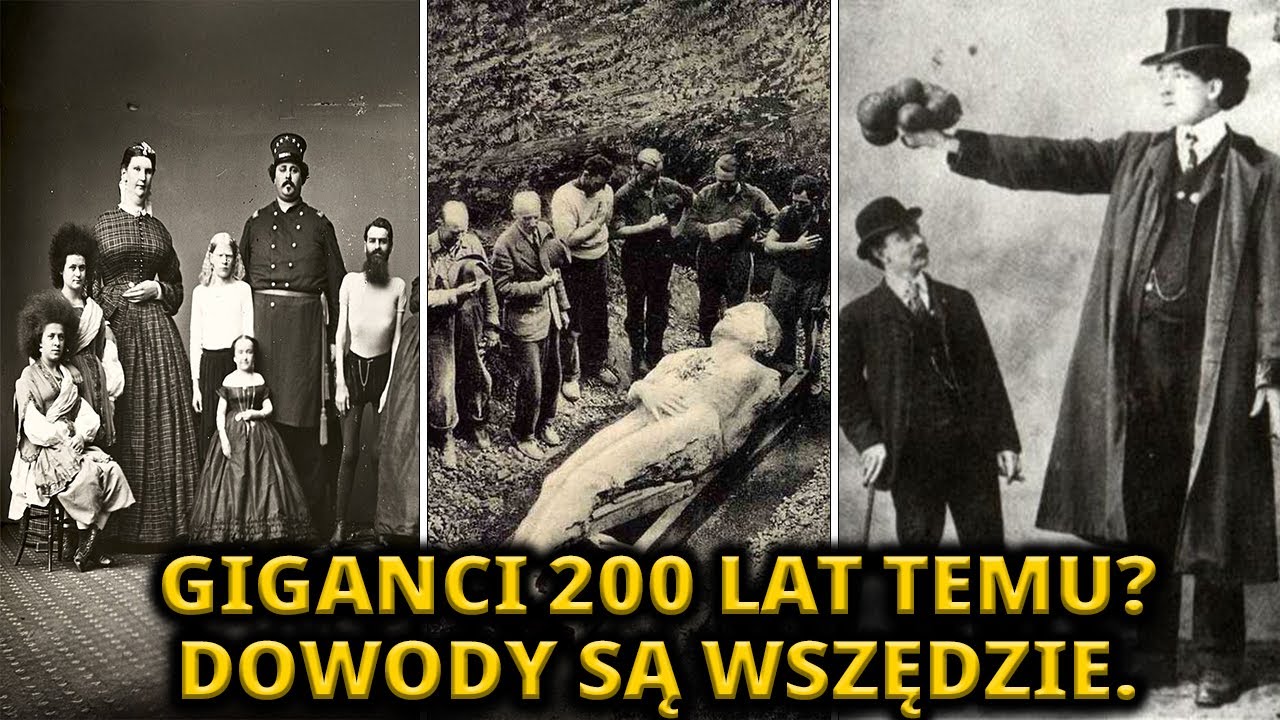 Czy ostatni giganci byli wśród nas 200 lat temu? Dowody, których nie da się zignorować.