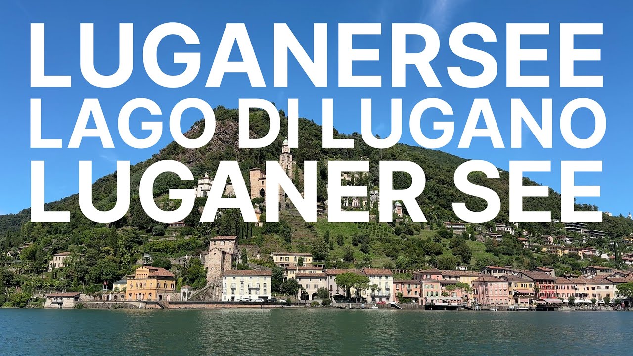 Luganersee - Lago di Lugano - Luganer See