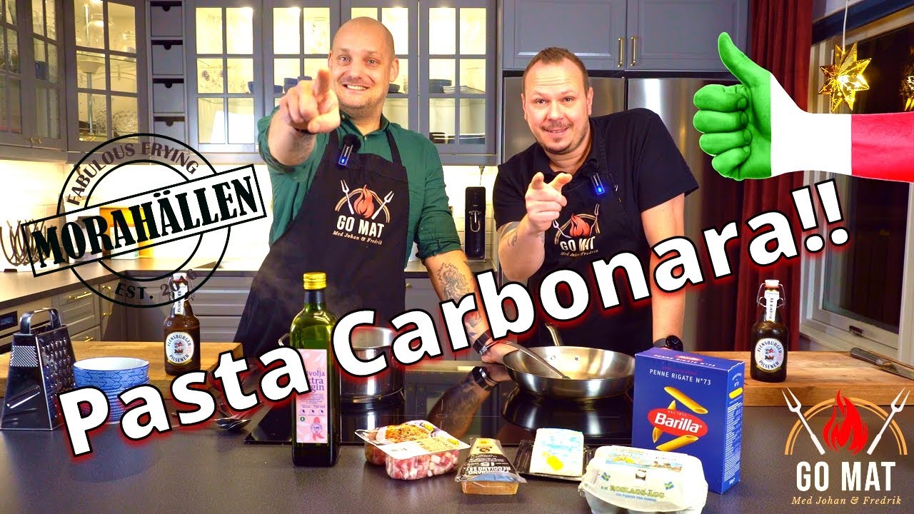 Pasta Carbonara , Enkelt & Gott!! | Go Mat