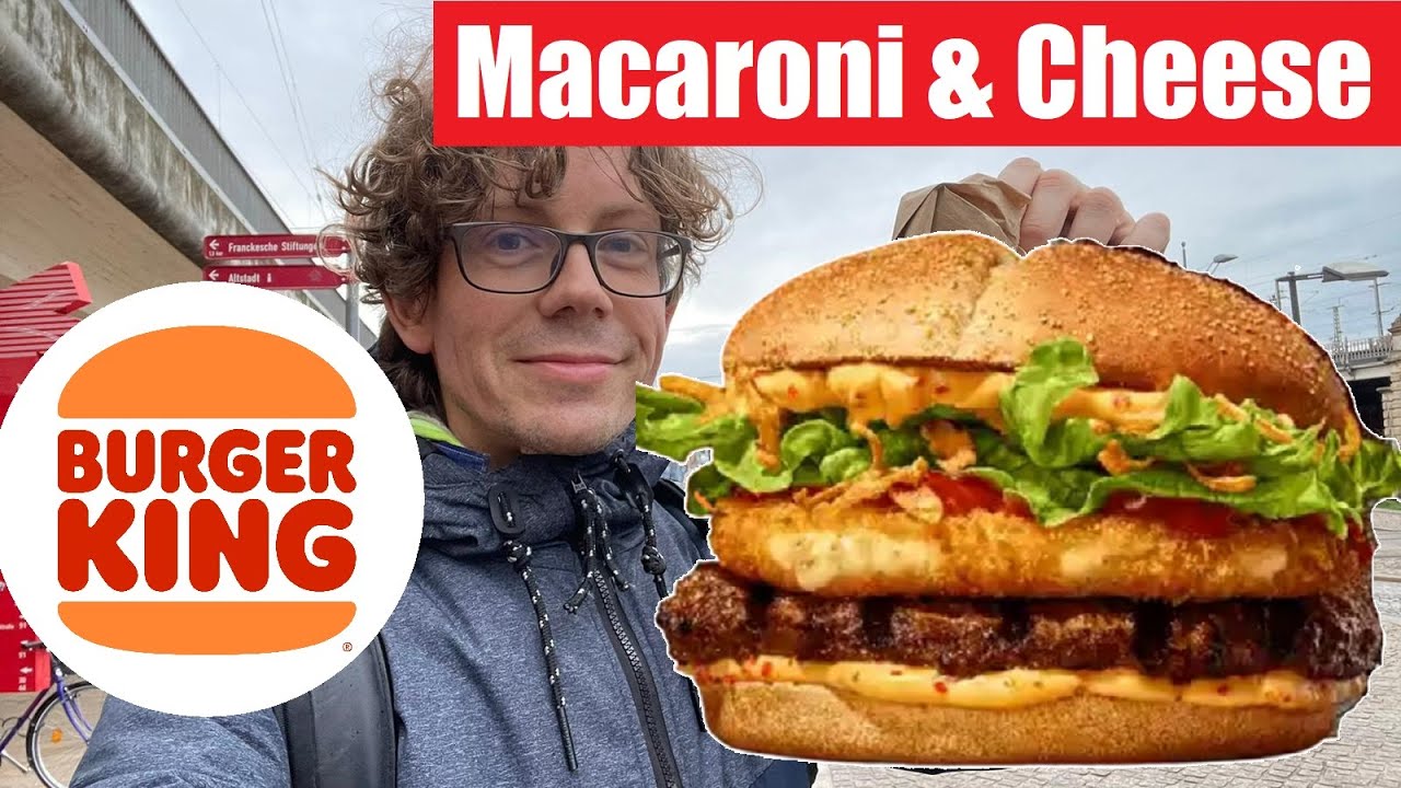 Burger King: Macaroni & Cheese Lover Beef im Test - Preis, Geschmack & Nährwerte!