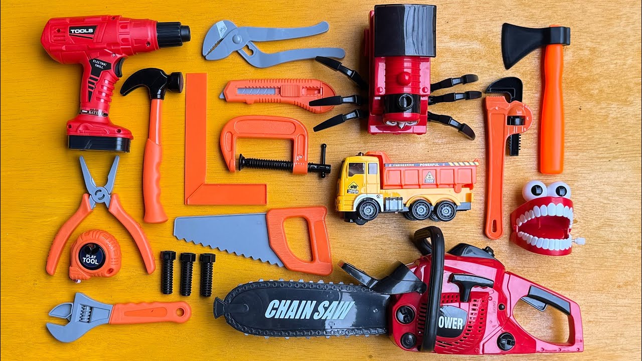 5 min to open the box, Elektrik Drill, Electric Saw, Hammer With Wriench,Pliers,Hacksaw