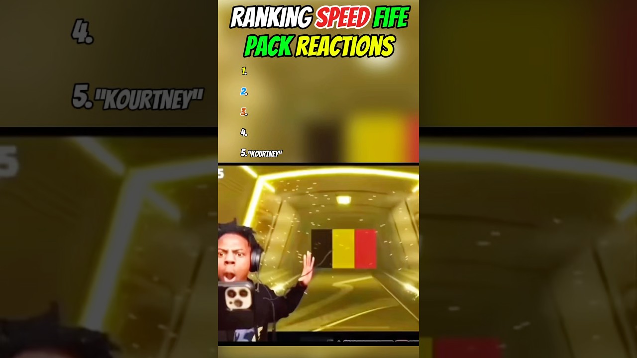 iShowSpeed&rsquo;s FUNNIEST FIFA Pack Openings 😂🔥 #short #shorts #ytshort #viral