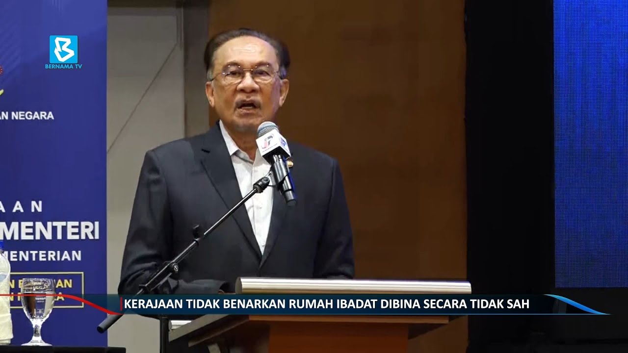 Kerajaan tidak benarkan rumah ibadat dibina secara tidak sah