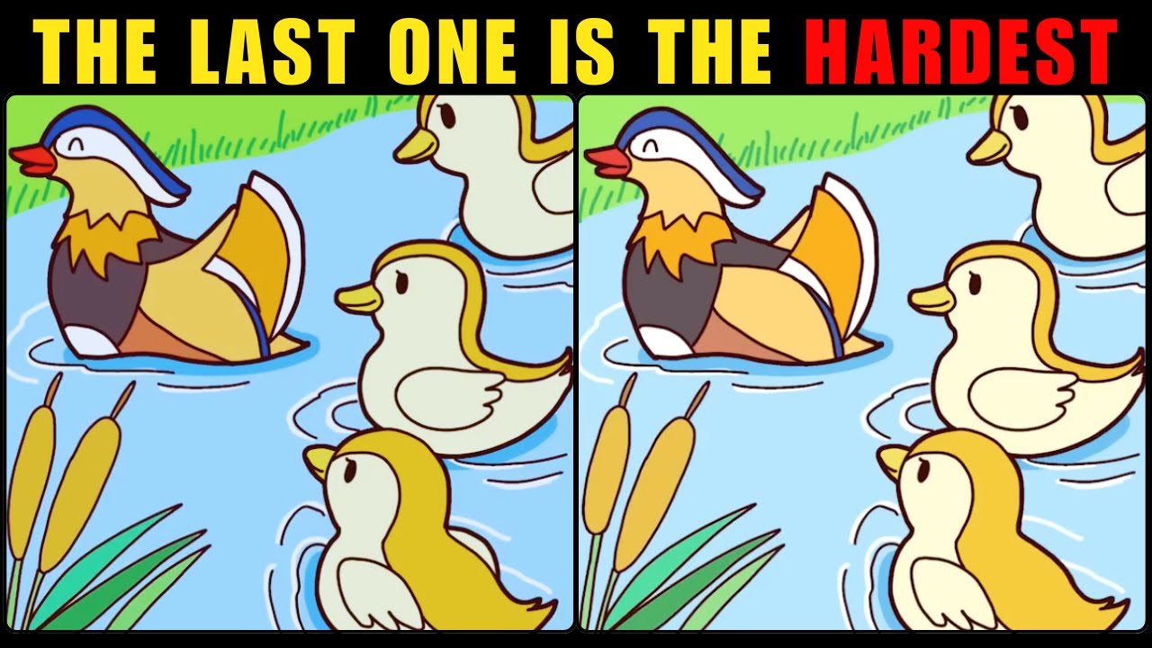 Spot The Difference : Only Genius Find Differences