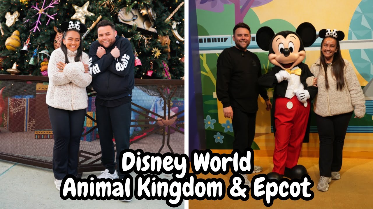 Disney World Vlog Coldest Day EVER 🥶 Animal Kingdom, Walmart to EPCOT + Cosmic Rewind Song Reveal! 🚀