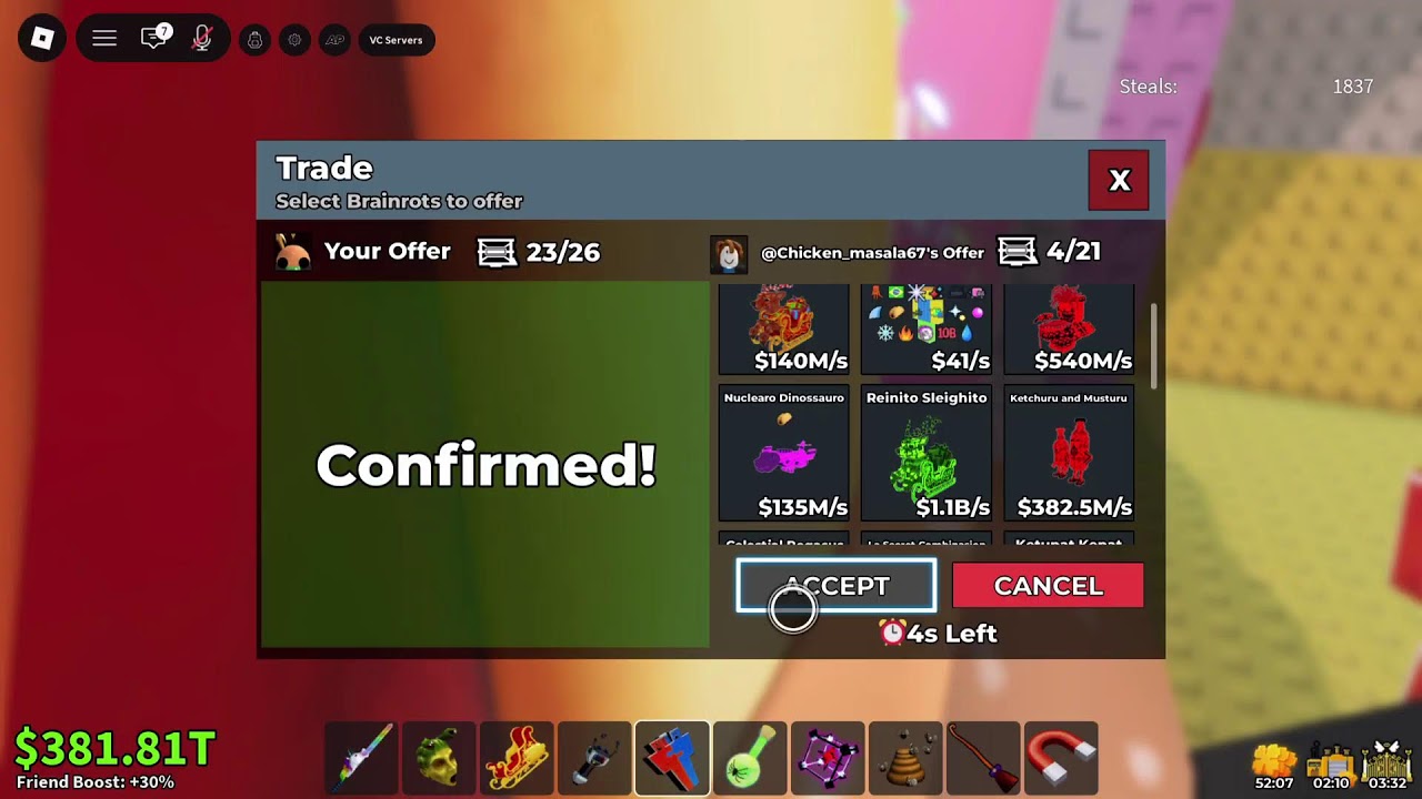 Admin abuse live!