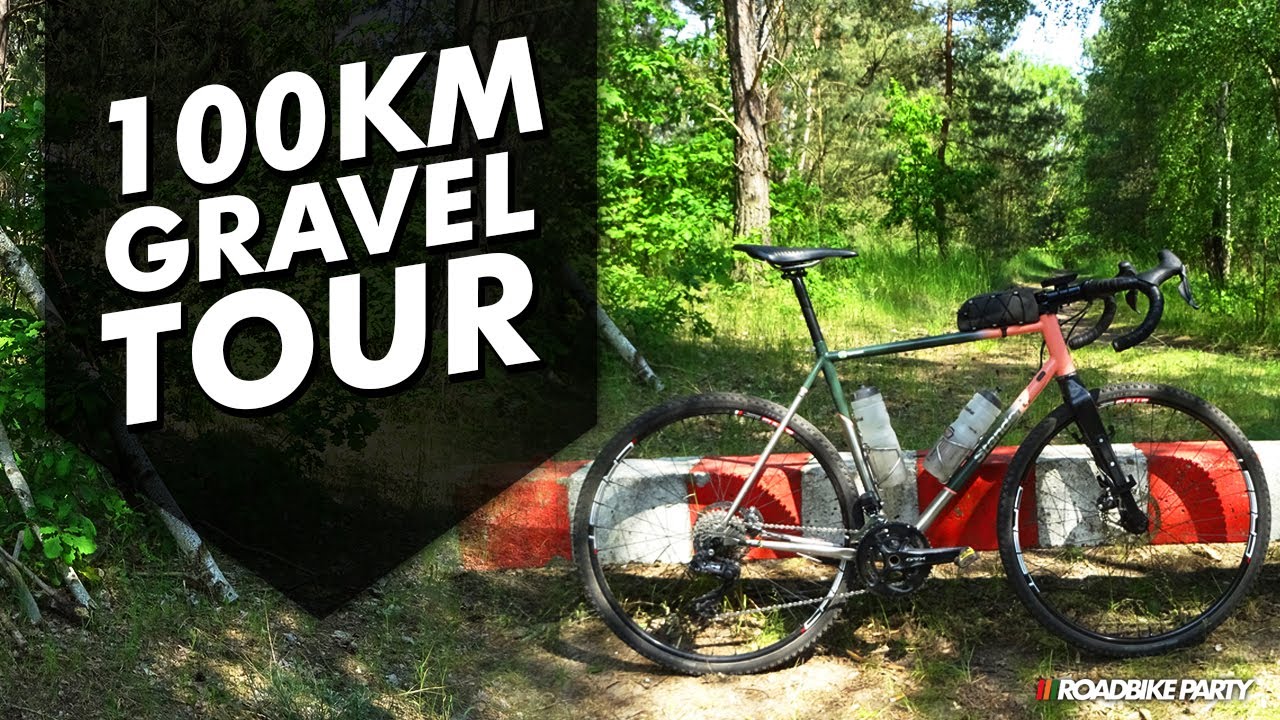 100KM GRAVEL TOUR IN BRANDENBURG BEI 30 GRAD | ROADBIKE PARTY