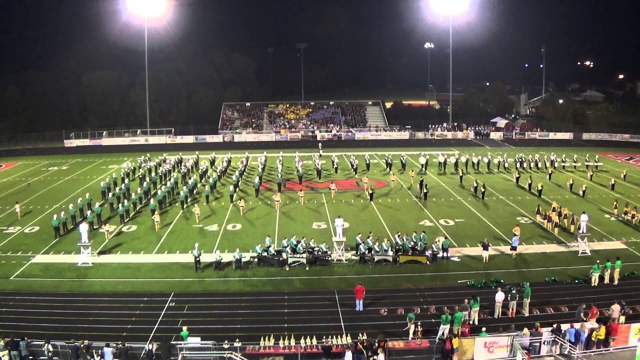 Marshall University Marching Thunder 2014 Cabell Midland Exhibition