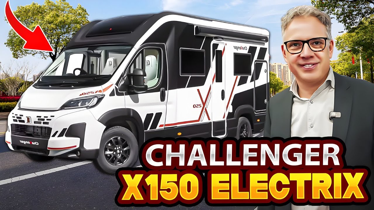 CMT 2025: Das Hybrid-Wohnmobil, das alles verändert! Challenger X150 ElectriX