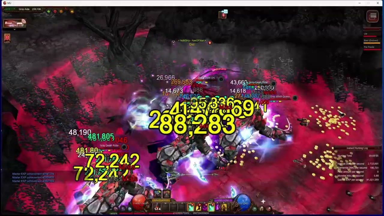 Proyecto Slayer Episodio 7 Alfheim Sever Mu Online Webzen SS20 2