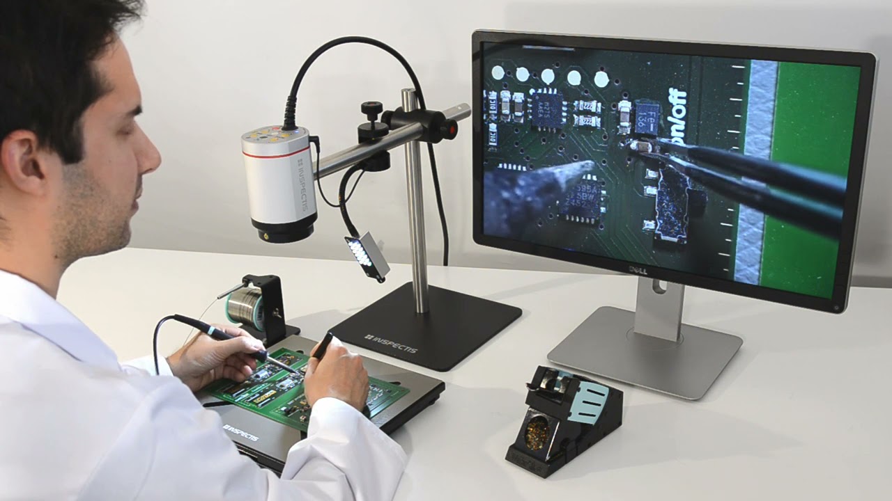 Inspectis U30 and U10 Ultra HD (4K) Digital Inspection Microscope