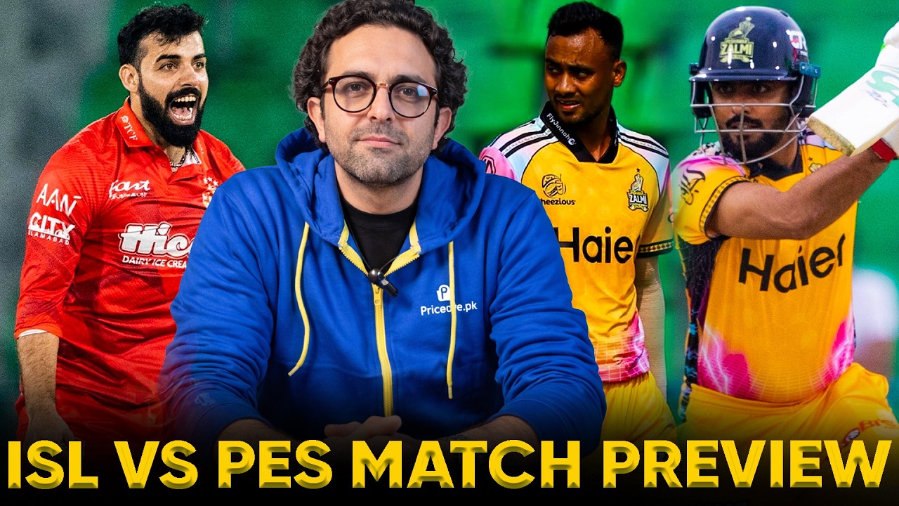 Peshawar Zalmi vs Islamabad United 🔥  PSL 11 Clash Preview | Powered By PriceOye