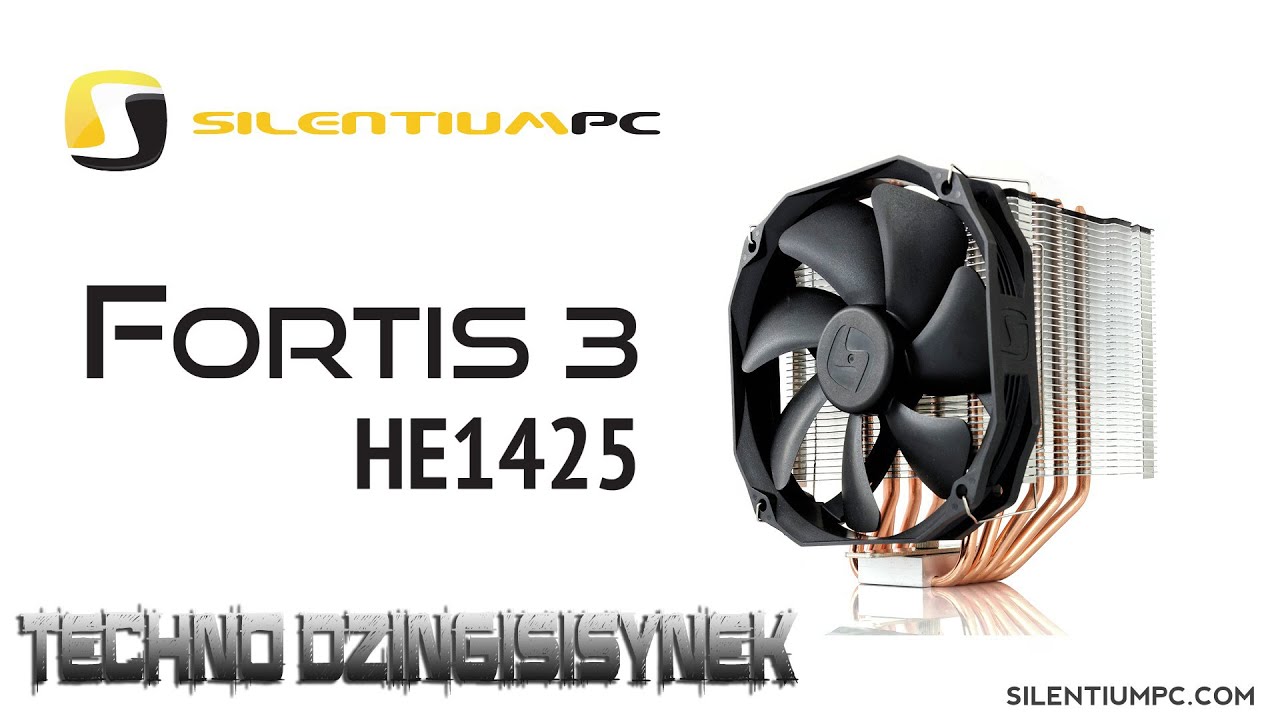 TECHNO DZINGISISYNEK - SILENTIUMPC FORTIS 3 HE1425 - UNBOXING I MONTAŻ