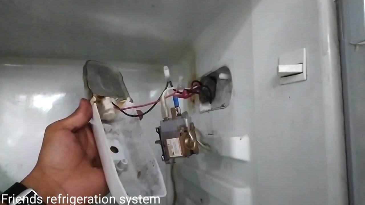 How To Fitting Fridge Thermostat | Walton Fridge Thermostat Setting || Fridge Thermostat Connection