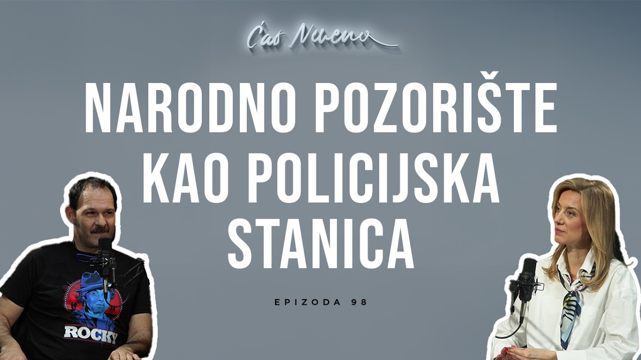 Ćao Nevena: ALEKSANDAR SREĆKOVIĆ KUBURA, Narodno pozorište kao policijska stanica
