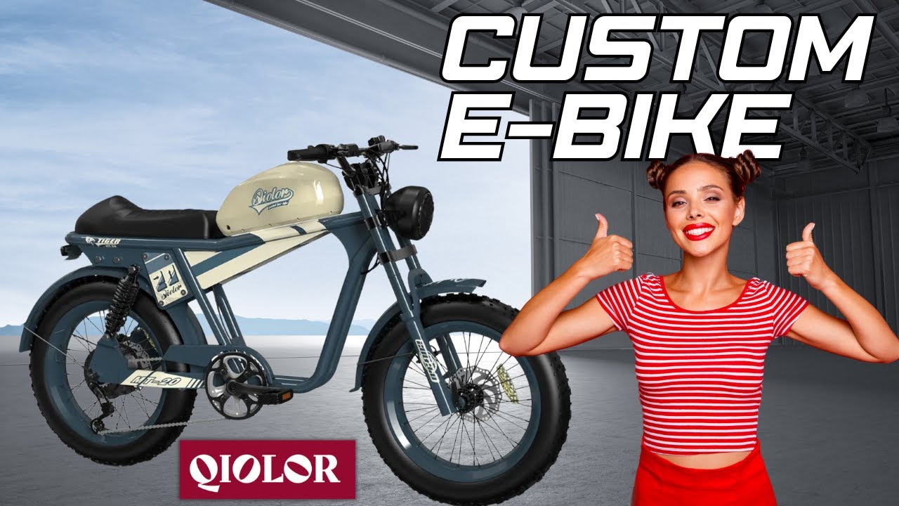THIS EBIKE IS A MONSTER! QIOLOR TIGER ELECTRIC BIKE REVIEW