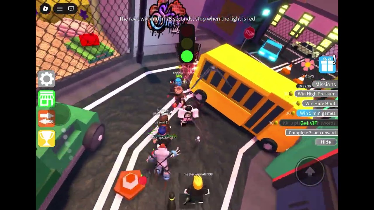 Playing epic mini games!