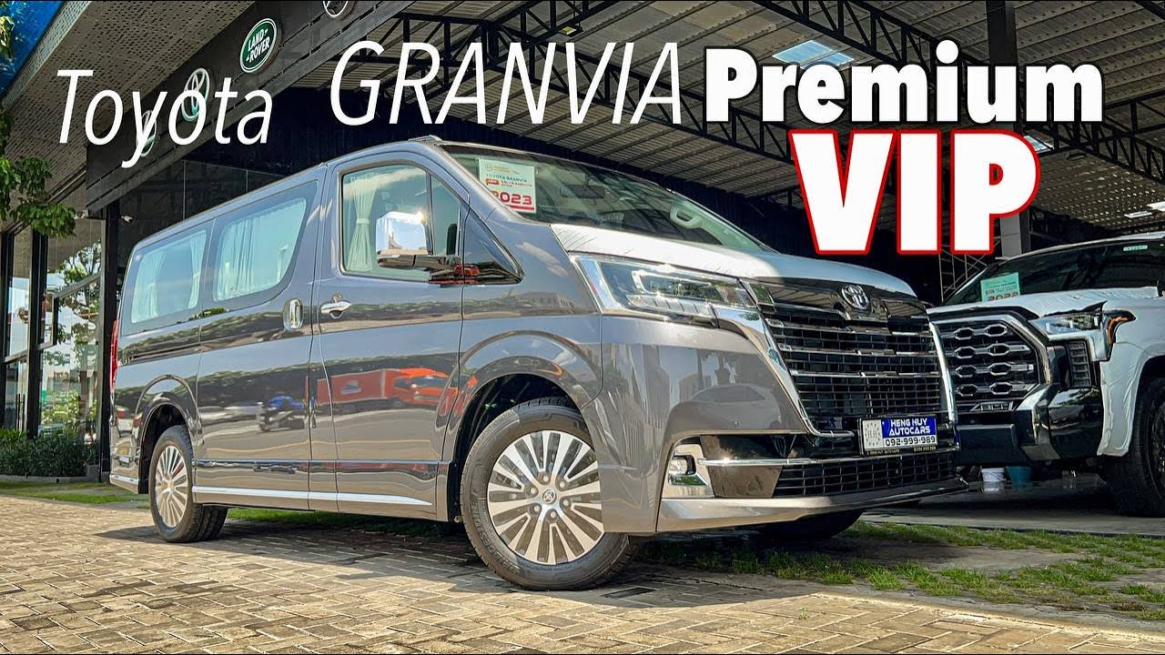 Первый взгляд на Toyota Granvia VIP Premium 2023 года