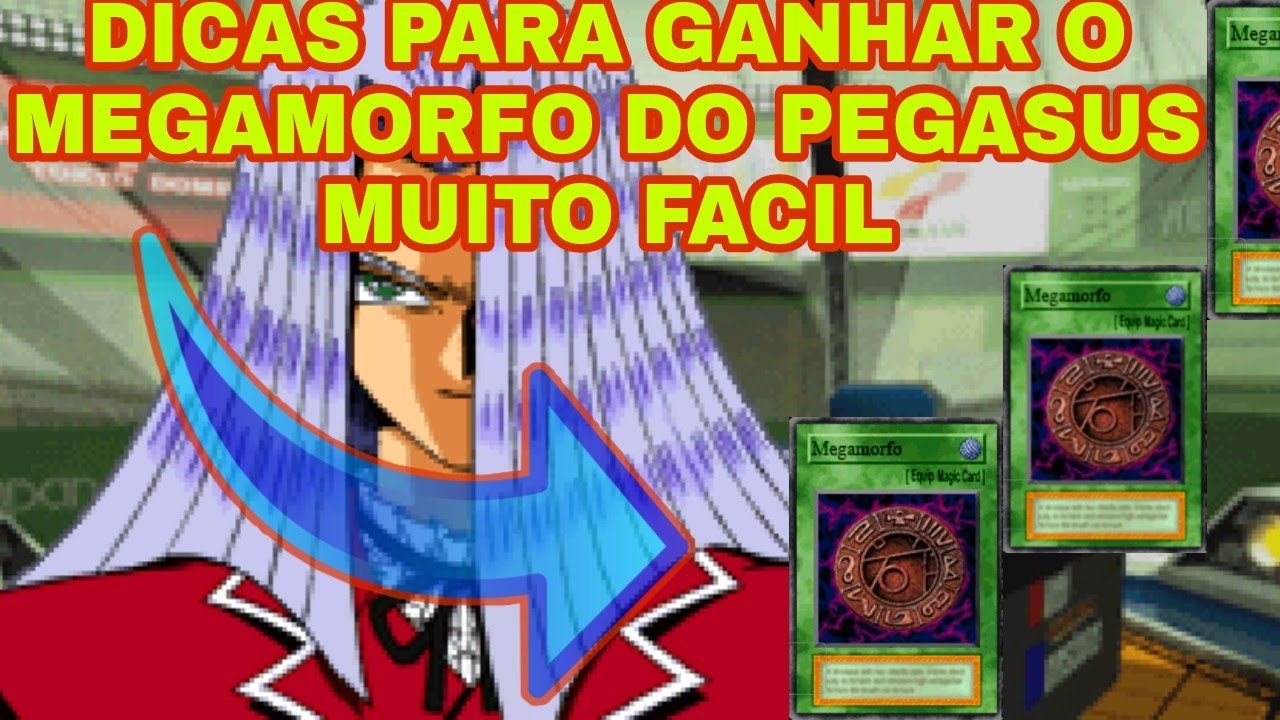 DICAS DE COMO GANHAR A CARTA MEGAMORFO MUITO FACIL? YU GI OH FORBIDDEN MEMORIES.