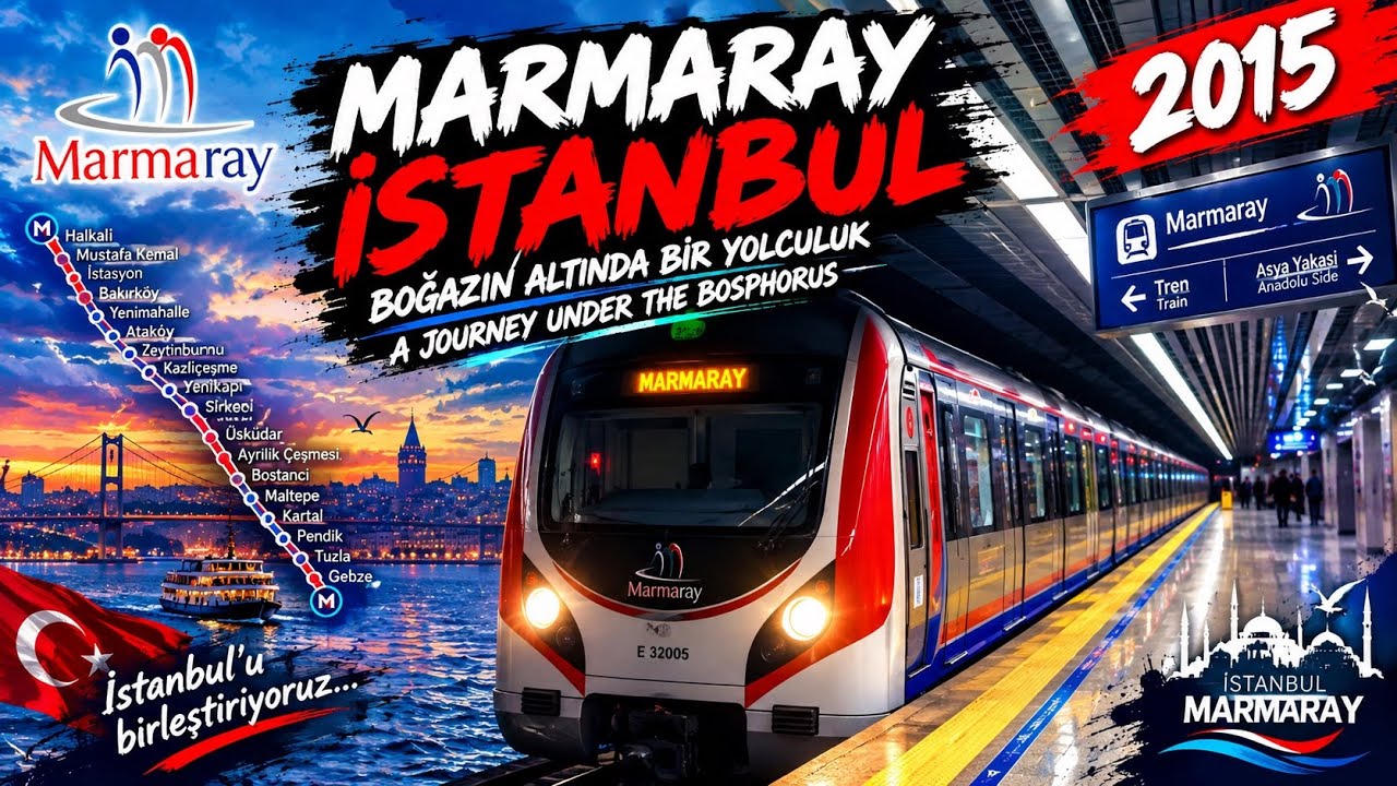 Marmaray (the most deepest subway in the world)