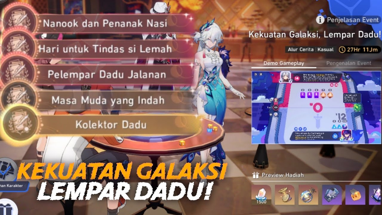 Kekuatan Galaksi Lempar Dadu | Achievement Honkai Star Rail Ver 4.0