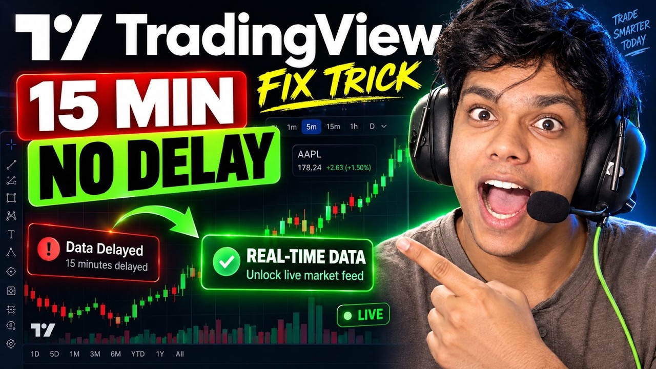 Get Real-Time TradingView Data for FREE ✅