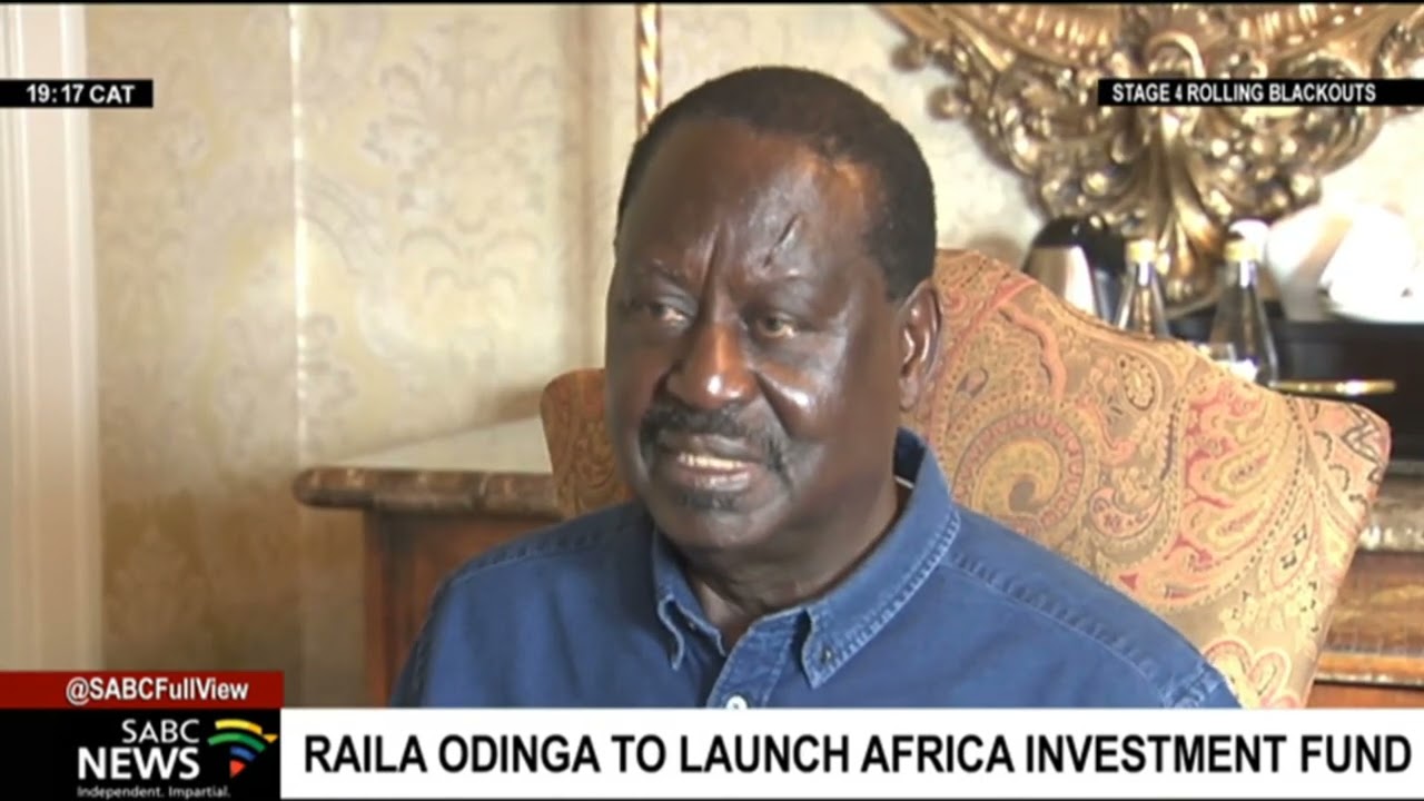 Former Kenyan Prime Minster, Raila Odinga to launch Africa Investment Fund