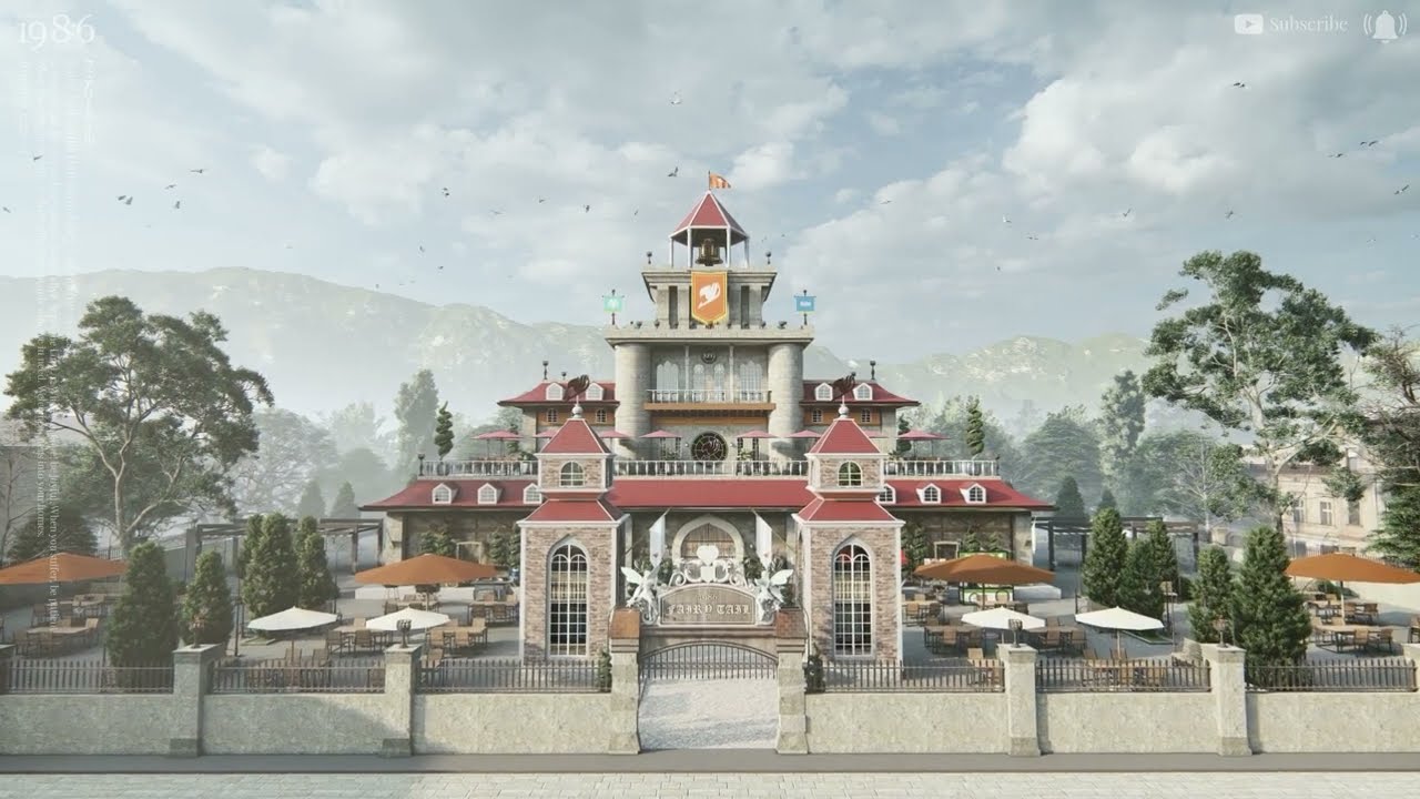 19 8:6 - Fairy Tail - Guild Hall 3D