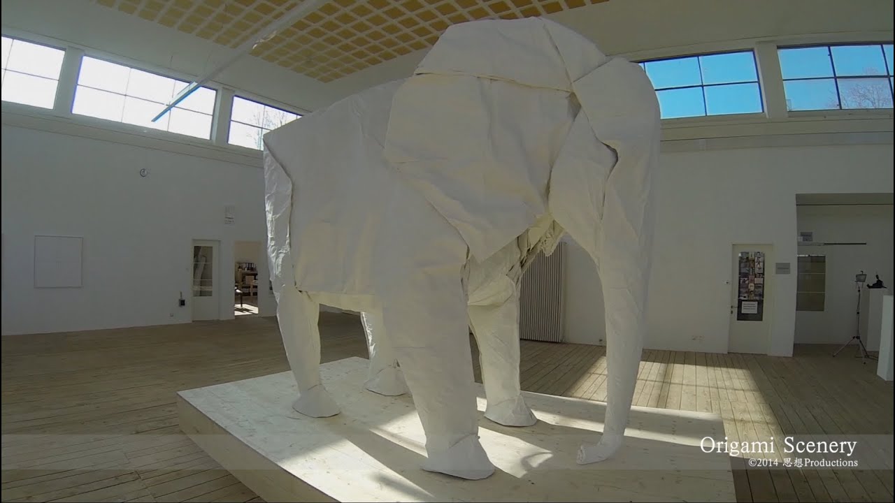 WHITE ELEPHANT Origami, Sipho Mabona SWITZERLAND 折り紙 Part 6 Final