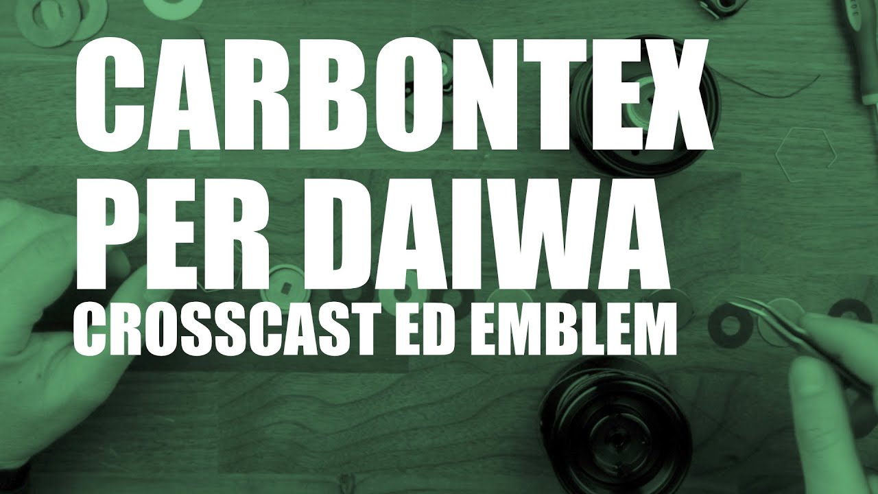 FRIZIONI IN CARBONTEX per mulinelli DAIWA Emblem e Crosscast