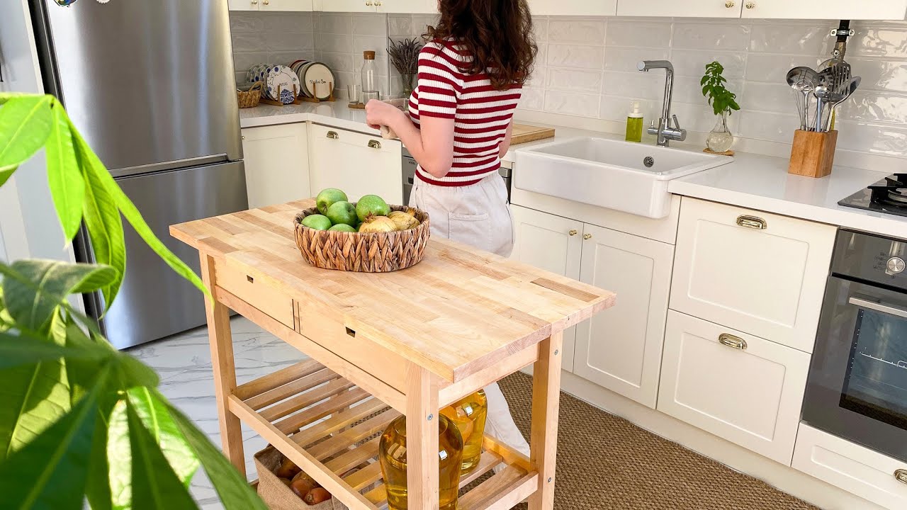 Минималистичная организация кухни с IKEA 🧺 | Уютный домашний влог