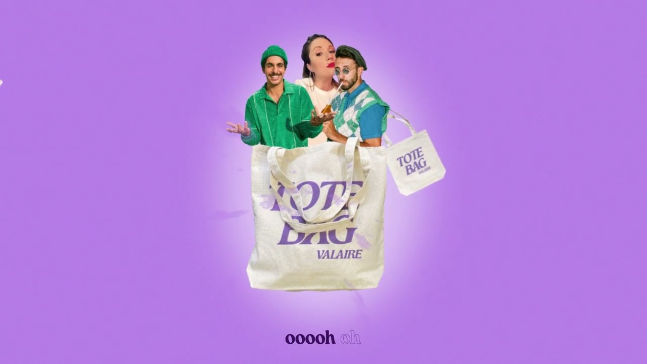 Valaire - Tote Bag (ft. Mike Clay, Fanny Bloom & Luis Clavis) | Lyric video