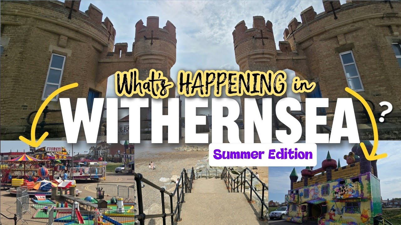 Withernsea Seaside Walk - SUMMER 2025  | What's NEW? ⛱️🌊🎢🍦🌞