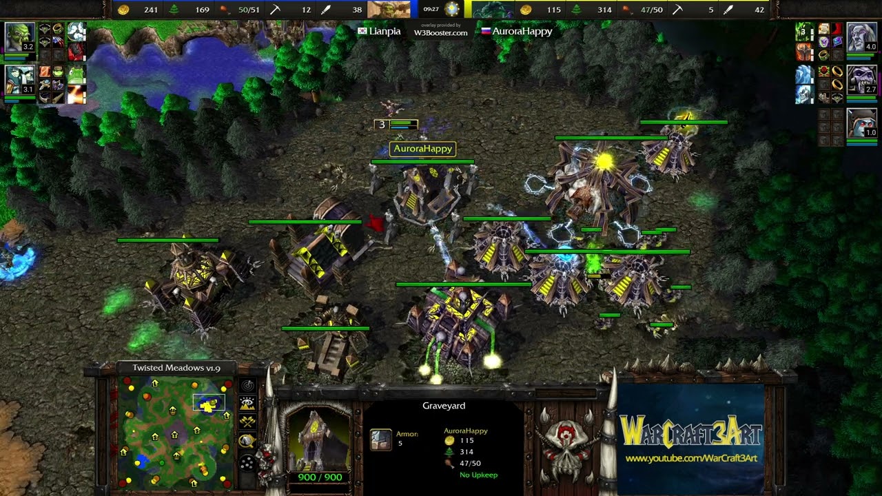 Happy(UD) vs Lyn(ORC) - Warcraft 3: Classic - RN8319