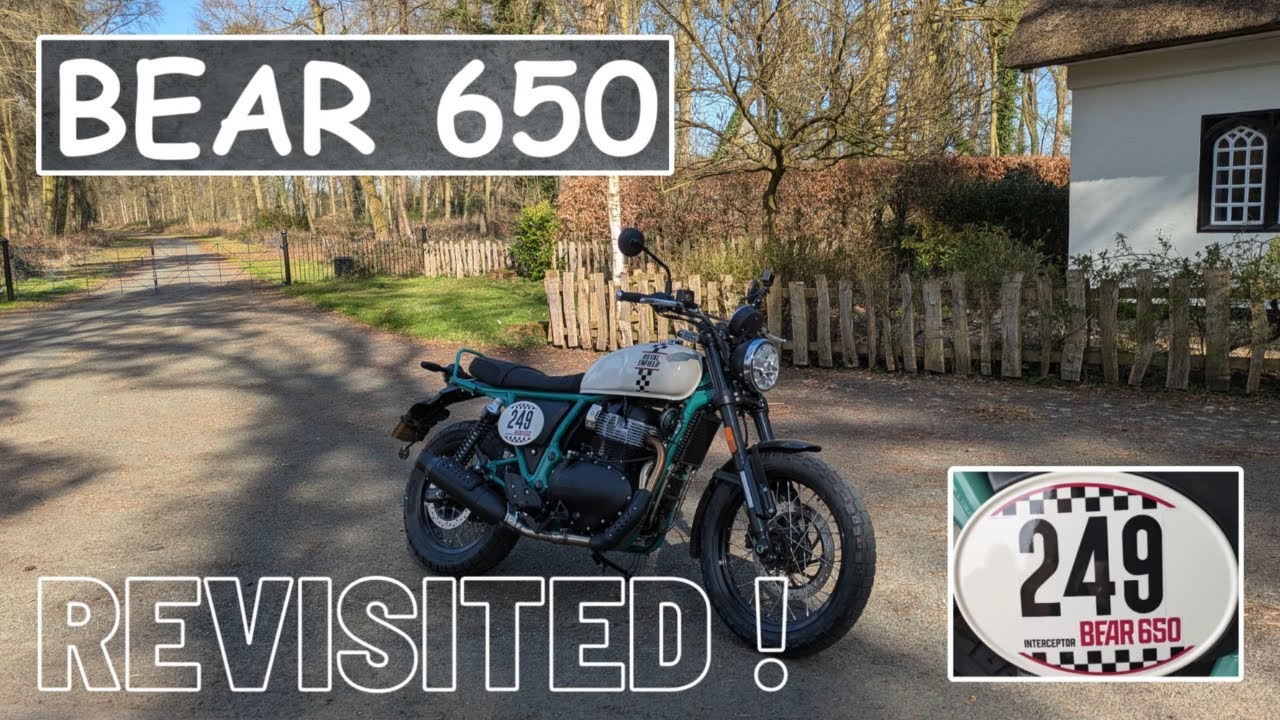 Обзор Royal Enfield Bear 650 Ride | Наконец-то сухие дороги |
