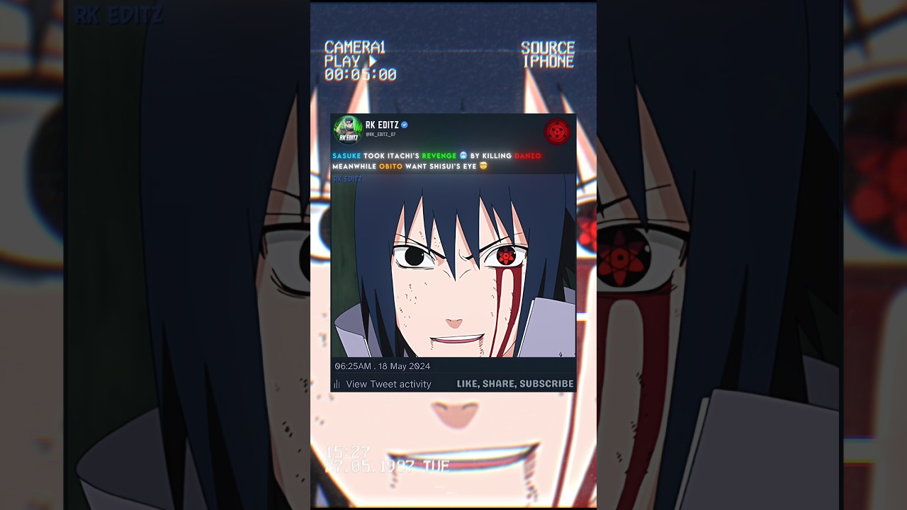 Sasuke zemścił się na Itachim 😈🤯