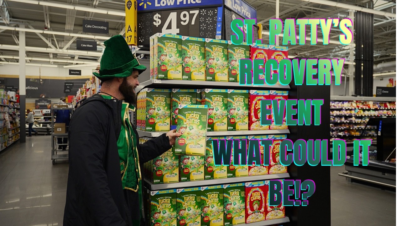 Recovery St. Patricks day event!!  What could it be?!?!?!