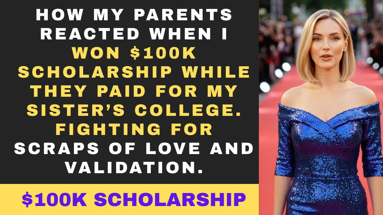 How My Parents Reacted When I Won $100K Scholarship While They Paid for My Sister’s College