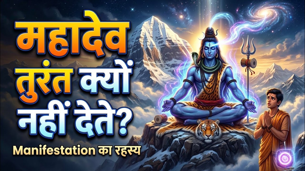 🕉️महादेव से जो Manifest किया था वो उस समय क्यों नहीं मिला? | महादेव का गहरा रहस्य 🔱 #tarot 