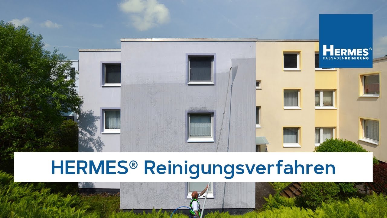 HERMES Reinigungssysteme: DAS Reinigungsverfahren für die professionelle Fassadenreinigung
