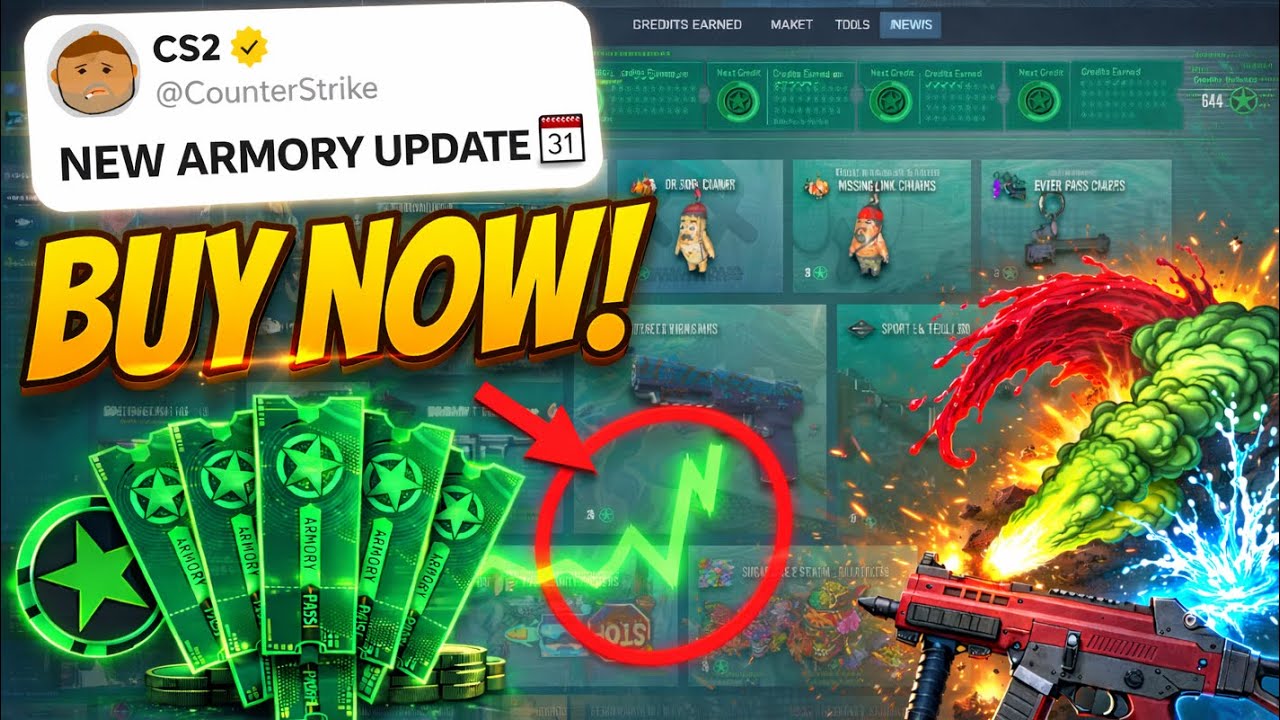 Invest Before The Next CS2 Armory Update!