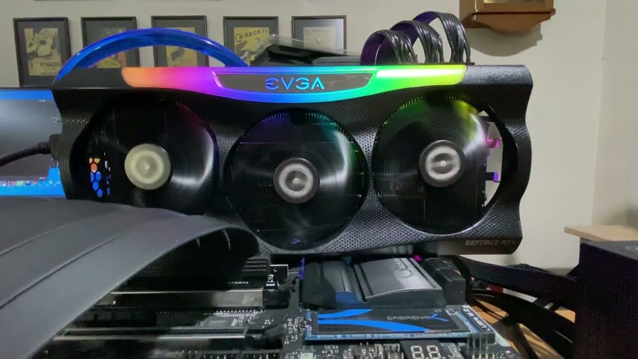 EVGA RTX 3090 FTW 🤩 #gpu #rtx3090 #rgb #evga #ftw