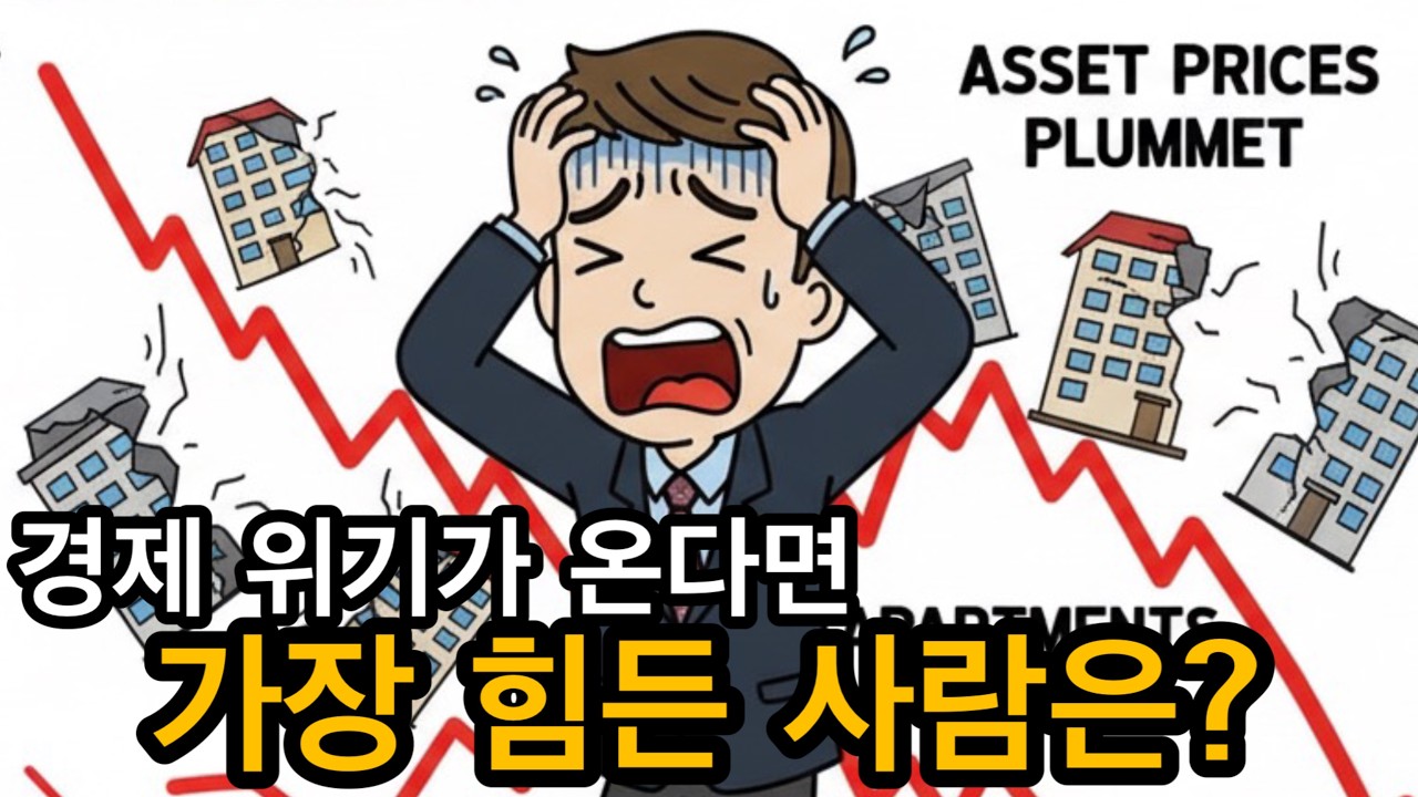 경제 위기가 온다면 어떤 사람이 가장 힘들까? 대출 많은 사람일거야